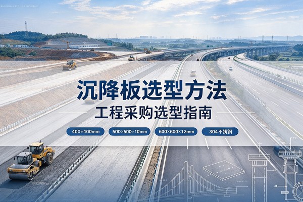 长海沉降板选择方法