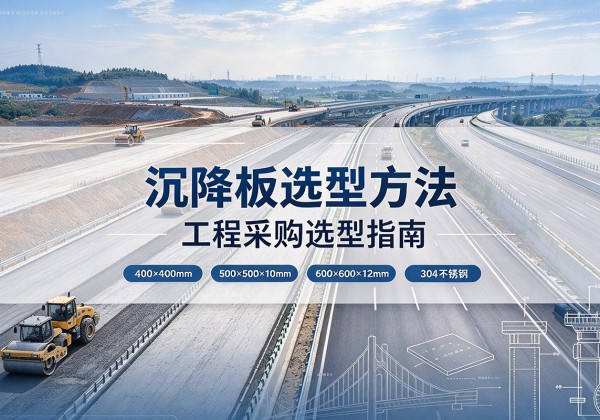 长海沉降板选择方法