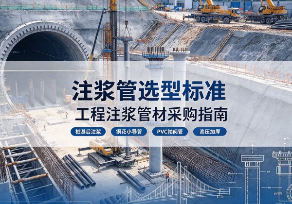 长海注浆管选型标准